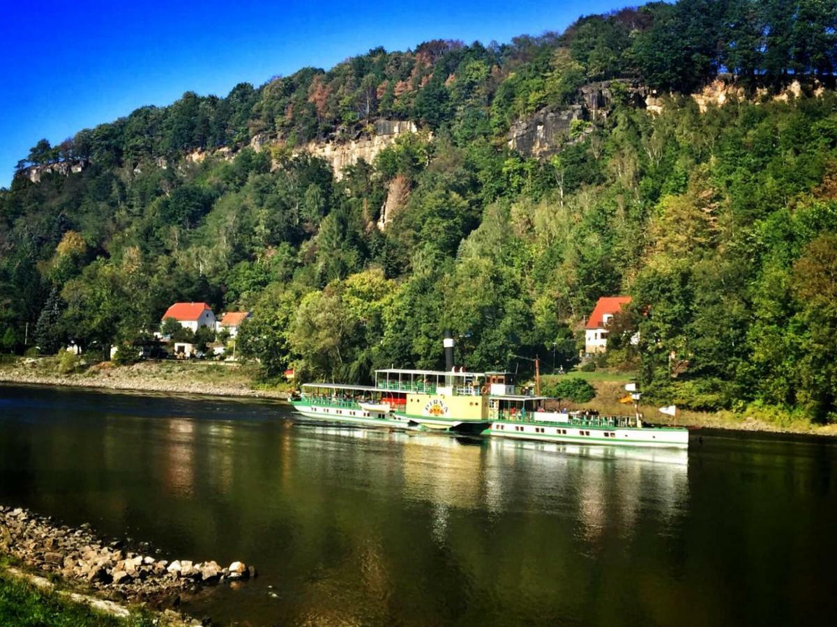 Ferienwohnung Struppi Sächsische Schweiz Struppen Exterior foto